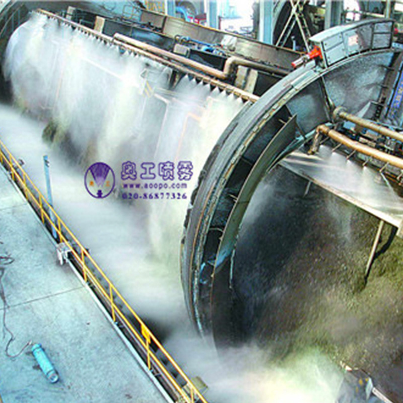 干雾电厂钢厂翻车机煤槽卸料除尘降尘喷雾设备系统除尘器超声波