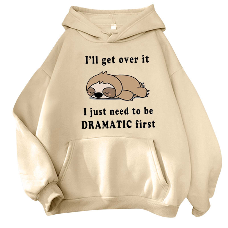 Foreign Trade Fleece Unisex Autumn and Winter Couple's Tops Loose Amazon Hoodie Sweatshirt Xs-5Xl European and American Trend