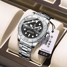 瑞士品牌新款防水夜光男士手表时尚石英腕表直播外贸爆款一件代发