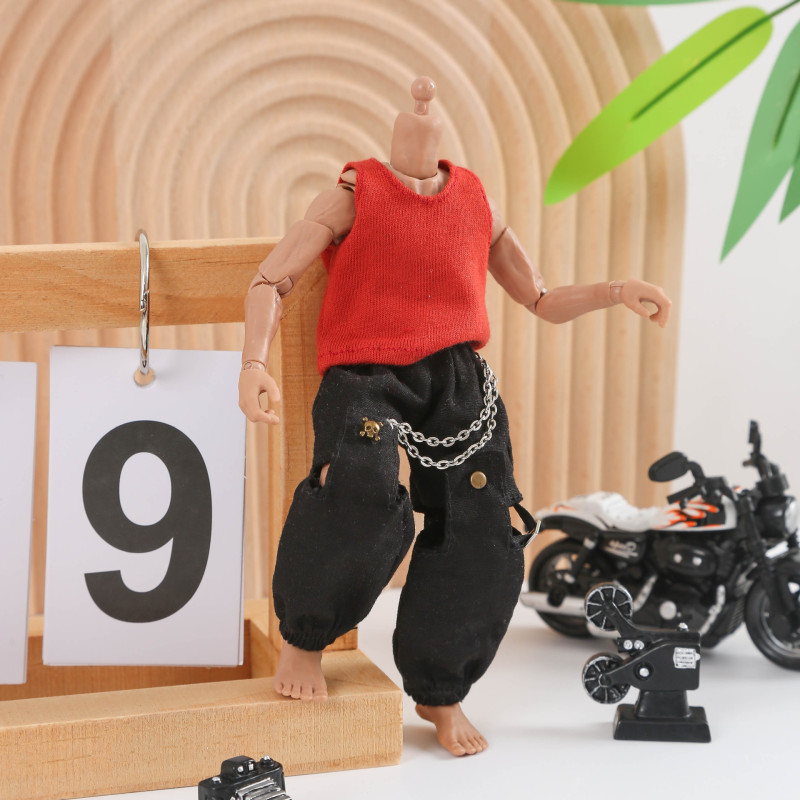 新商品の大12分の子供服の阿巳3.0 6寸の兵士のゆったりしたベストは底を打って中に袖なしのスウェットをかけます。|undefined