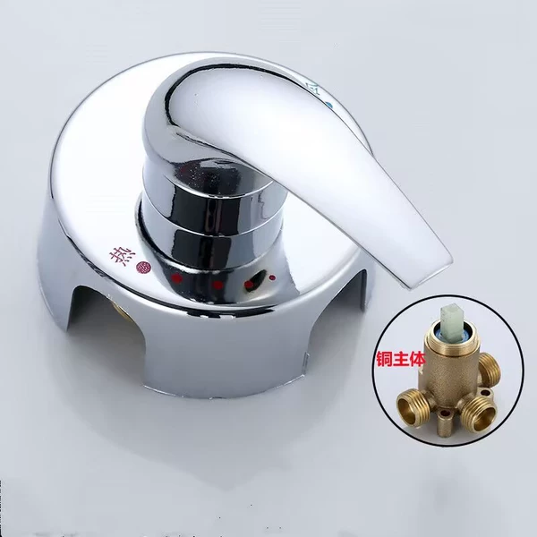 Copper Body Wall Valve-Electroplating