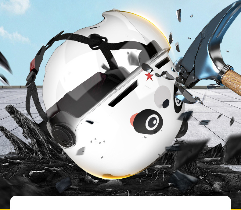 Basic Helmet for Electric Vehicles with 3C Certification, Cute Children's Motorcycle Helmet for Parent-Child Riding, Breathable Half Helmet for Summer