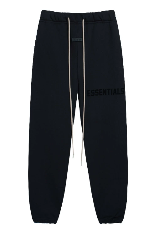 Свитшоты Essentials SS25 FOG с флокированной вышивкой буква, унисекс, худи, брюки и спортивные штаны