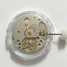 手表配件 国产女装自动机械机芯 6点位裸摆机芯 三针无日历