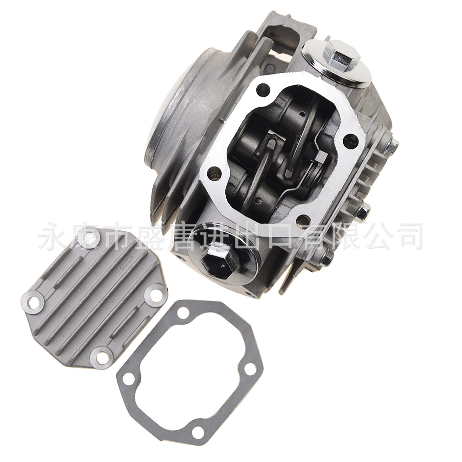 GOOFIT 52.4mm cylinder head assembly fit 4 stroke 110cc ATV go kart scooter
