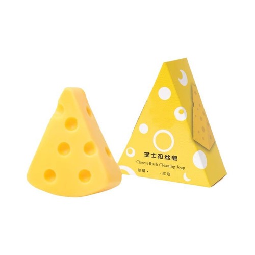 Cheese Soap Washing Face Soap Cheese Scented Cleansing Facial Soap Shower Soap Soap Deep Cleansing Bath Soap Aromatherapy Soap Household Use