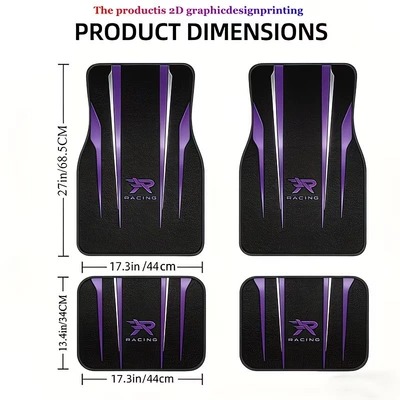 Avtomobil döşəmə paspasları – Dropshipping - 331qcjd-3-3344cm-two-piece-pack