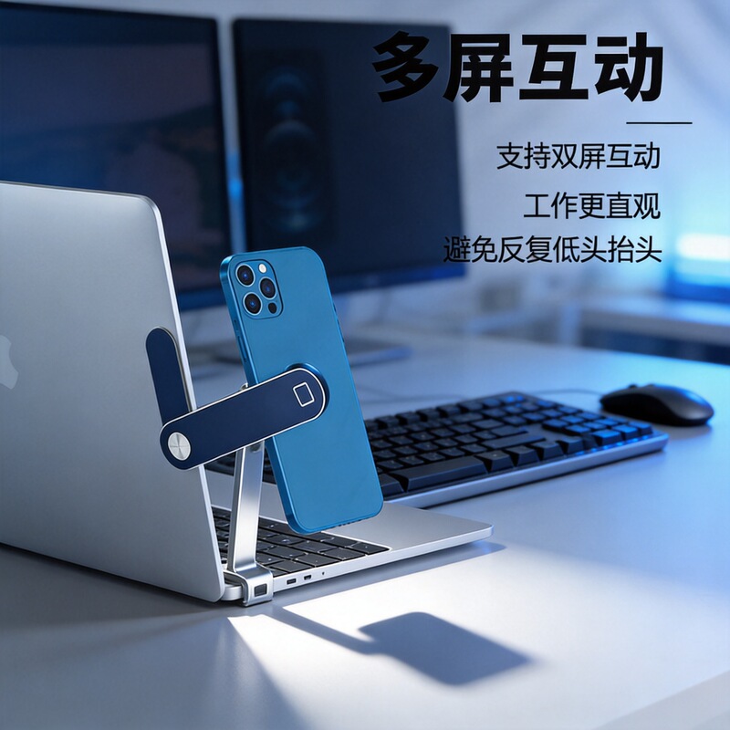Magsafe Magnetic Laptop Expansion Stand Aluminum Alloy Mac Side Mobile Phone Dual-Screen Office Expansion Stand Magsafe Magnetic Laptop Expansion Stand Aluminum Alloy Mac Side Mobile Phone Dual-Screen Office Expansion Stand