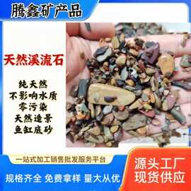 直供天然原生溪流石鱼缸造景鱼缸铺底免洗鹅卵石头铺底园艺盆栽
