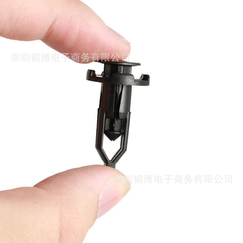 190PCS6 size buckle universal fastener clip plastic fastener rivet clip push-type rivet buckle