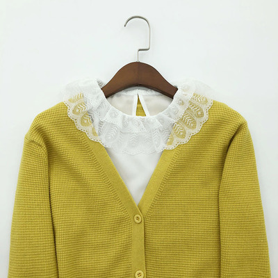 新品假领子可爱甜美款式蕾丝花边假领子厂里有各种假领子肩章服饰|ms