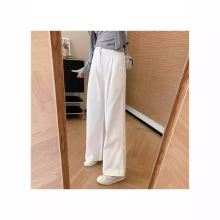 自制私服原牛！拉腿长丝滑天丝棉轻薄牛仔裤女夏季宽松阔腿裤