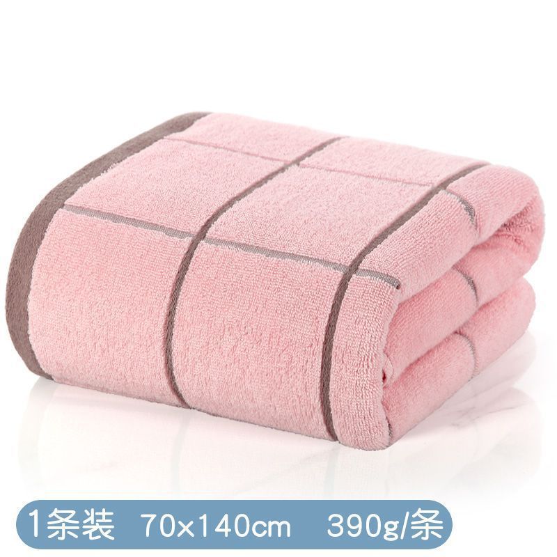 バスタオル 家庭用純綿 吸水性が高く柔らかく糸くずが出にくい 綿100% 大人女性入浴 カップルモデル ペア メンズ専用|undefined