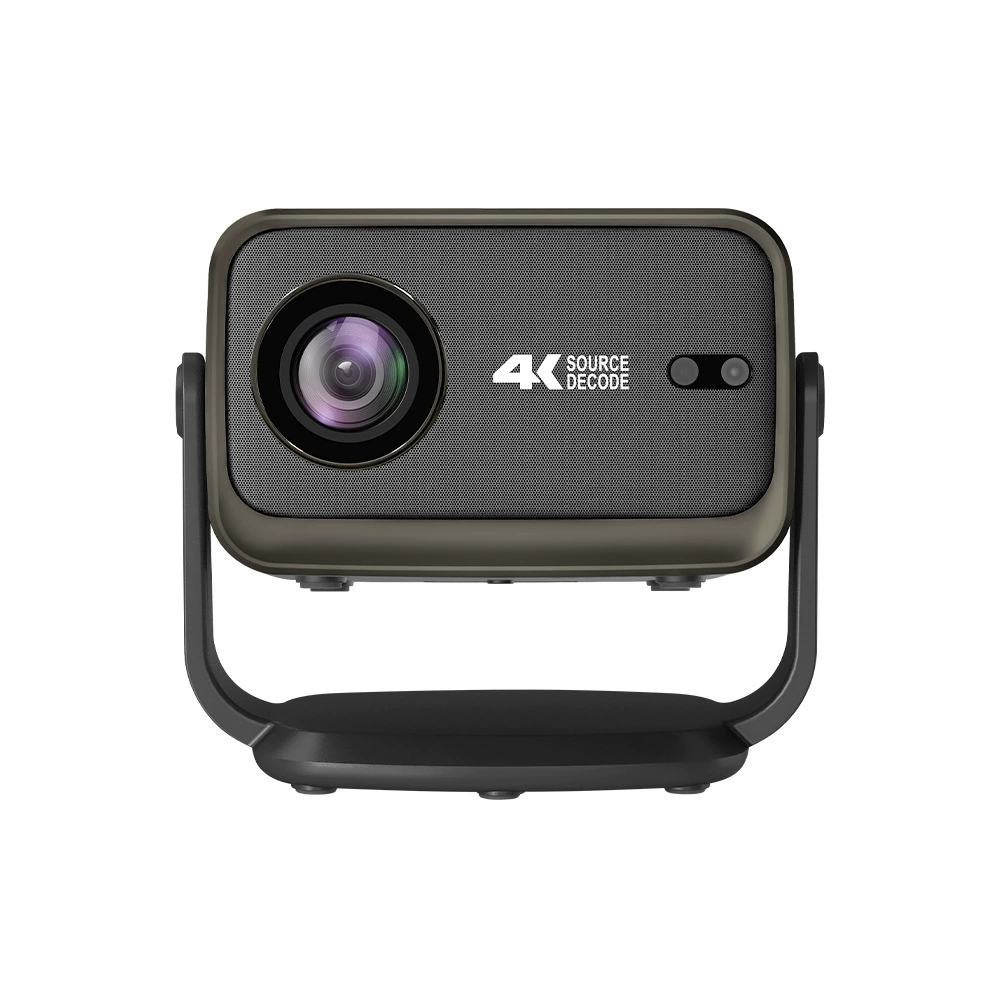 360° Rotating Projector (WEILT) Smart Home Theater, Wi‑Fi Android, 4K Decode, Portable Large Screen