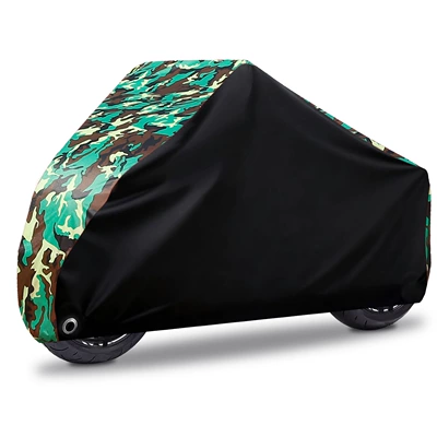 Motorcycle Cover for Sun Protection, Car clothing - m20090100cm-black-camo-two-tone