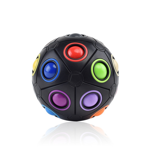 Pan-New Magic Rainbow Ball 20-hole cross-border best-selling large-size decompression and decompression intellectual development educational toy