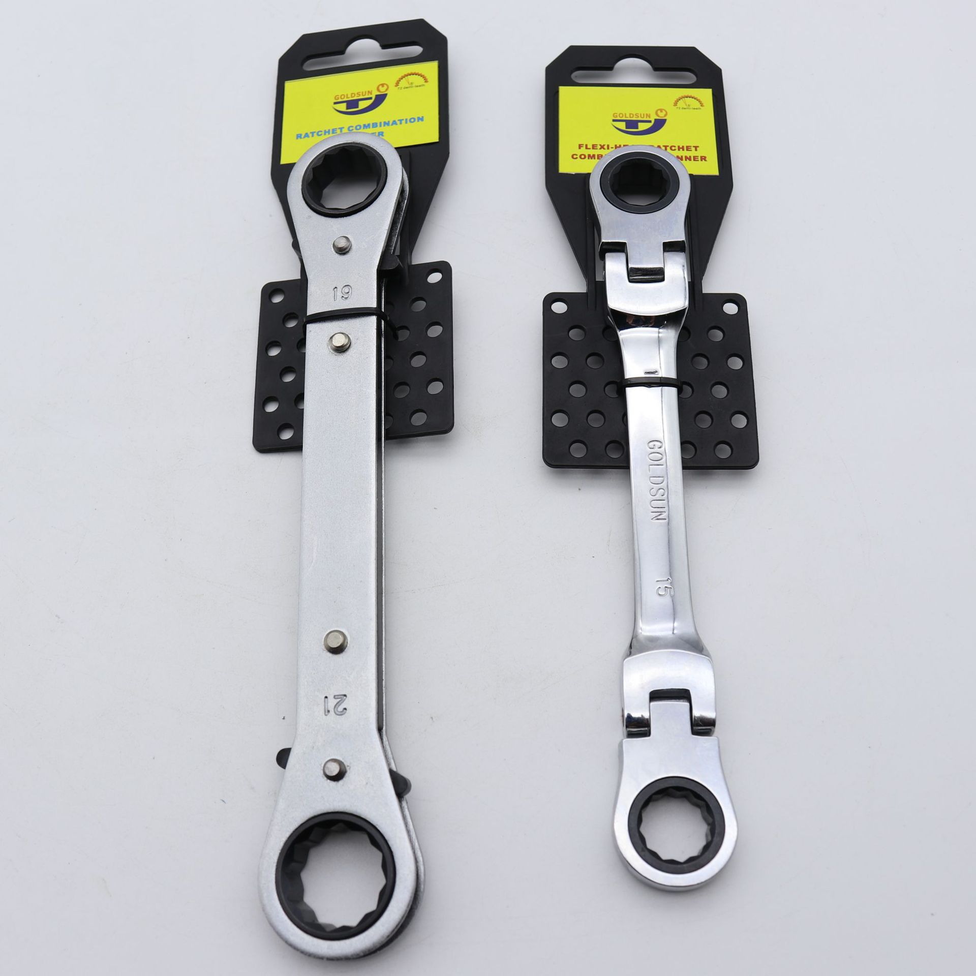 架子木工专用棘轮扳手扳手 六角快速棘轮两用开口扳手