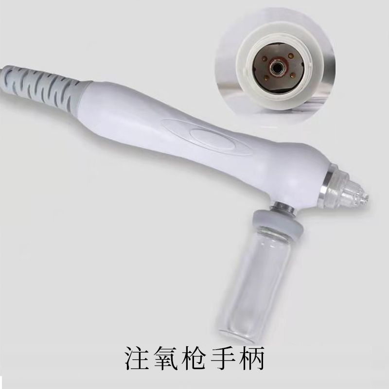 水素酸素小さなバブルアクセサリー高周波酸素注入ガン超音波アイスハンマーバブルペンハンドルクリスタルヘッドABCソリューションボトル|undefined