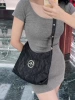Black large silver label
