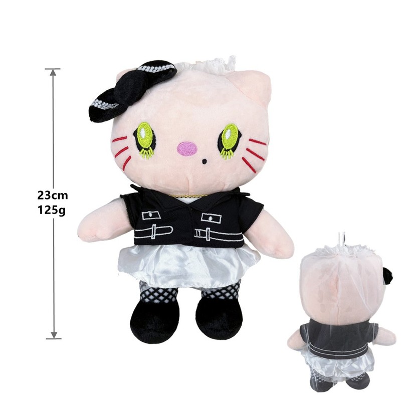 万圣节kitty凯蒂猫创意毛绒玩具鬼新娘搞怪毛绒公仔玩偶|undefined