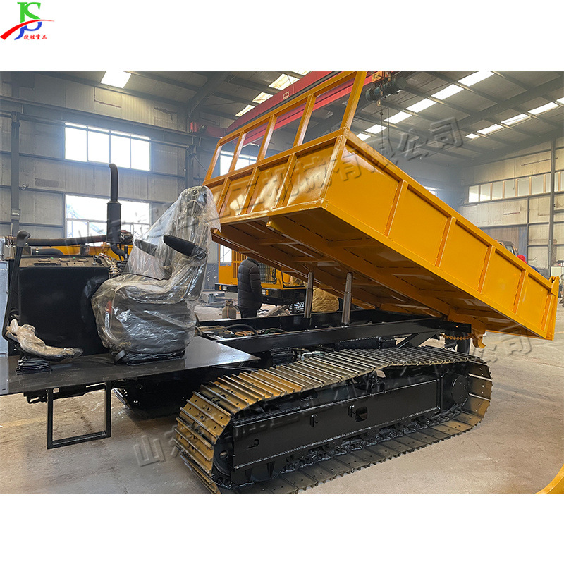 全地形橡胶履带运输车 农用物料履带装运车  单杠小型履带爬山虎