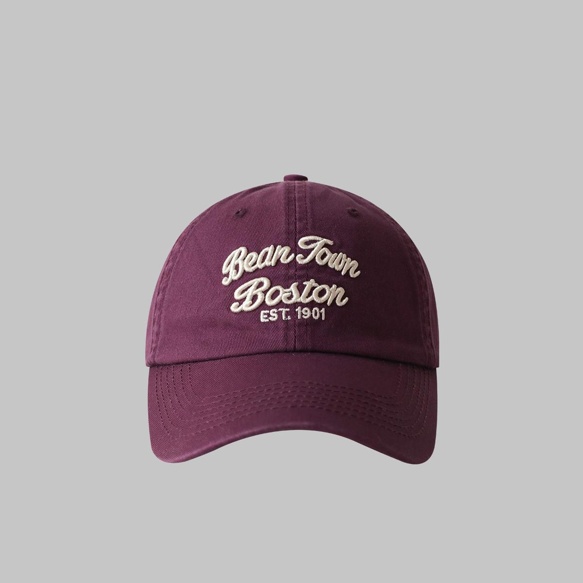 Americano retro suave tapa enarbolada tapa verano puro algodón sol sombrero moda calle tiro bordado gorra de béisbol de los hombres