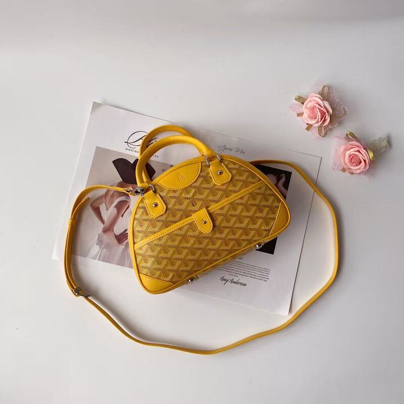 Dog Tooth Goyard Second-Hand Bag Yang Mi Same Style Goya Bowling Vintage Handbag Single Shoulder Crossbody Bag for Women Dog Tooth Goyard Second-Hand Bag Yang Mi Same Style Goya Bowling Vintage Handbag Single Shoulder Crossbody Bag for Women