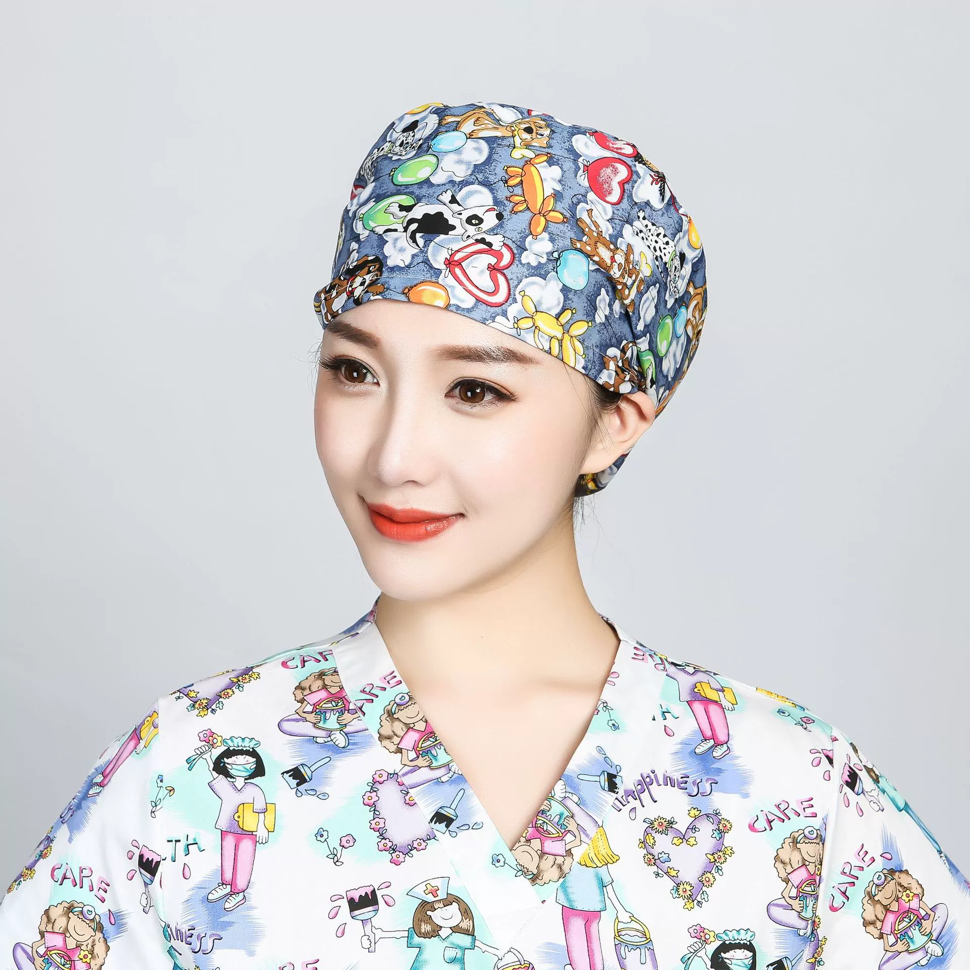 Doctor uniform, thin textile nurse uniform, city style
