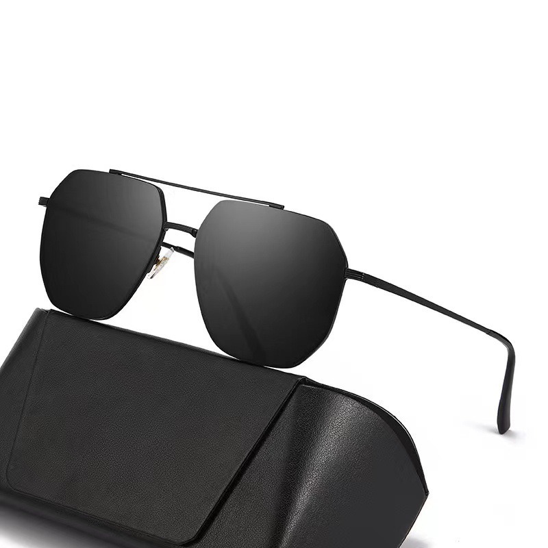 New fashion polarized driver driving sunglasses trendy men's summer fishing UV-proof sunshade sunglasses wholesale