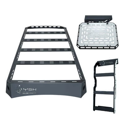 Bj30 Black Panther Series Roof: Roof rack - roof-platform-side-ladder-side-mecha