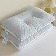 2EIE超柔凉感冰丝乳胶枕头枕芯家用成人护颈椎助睡眠一对整头男女