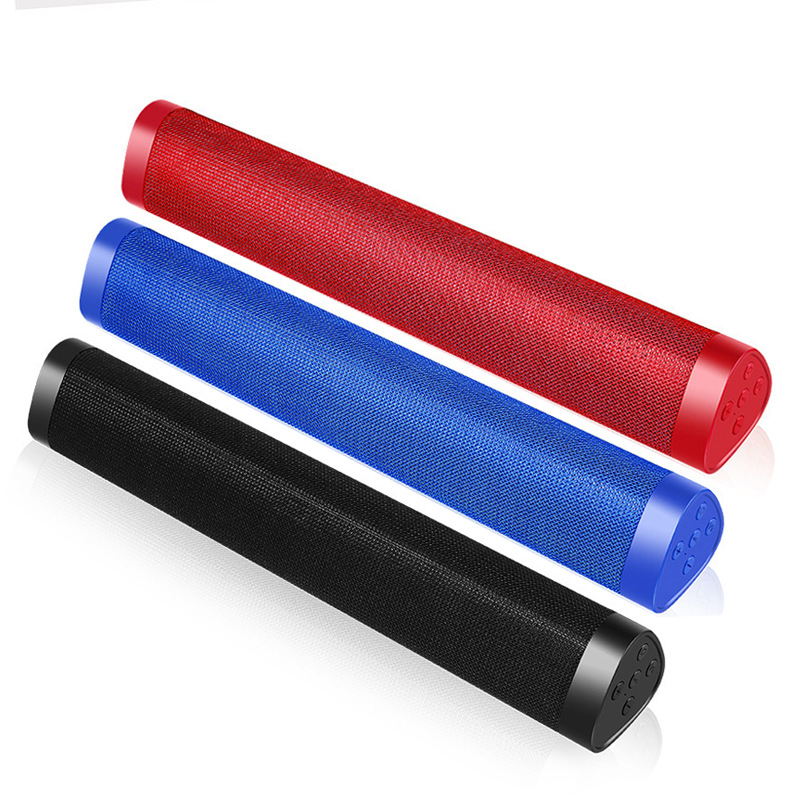 A500 Bluetooth Small Speaker Wireless Desktop Long Strip Speaker Outdoor Subwoofer Home Card Player Stereo