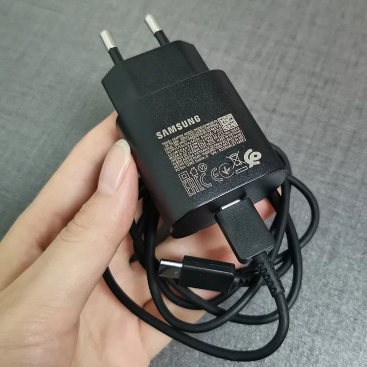 For Samsung s20 original charger note10 s21 Mobile phone data cable TA800 25W super fast charging head