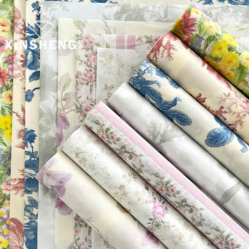 芯苼 印花雪梨纸鲜花花束包花纸内衬纸花艺手工diy材料礼品包装纸-阿里巴巴