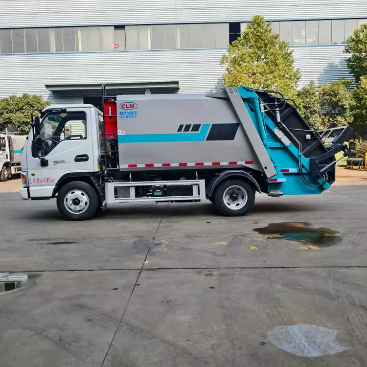 东风御虎4吨压缩垃圾车10方垃圾清运车可上蓝牌放心选购