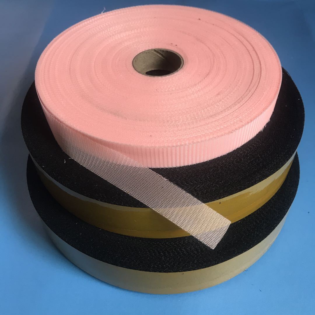 厂家批发超细纤维纬编毛巾用涤纶网眼布包边条毛巾衬条各宽度可切