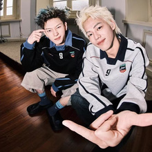 跨境撞色拼接polo衫球衣美式v领卫衣外套潮牌高级感vintage上衣男