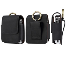 跨境爆款适用于三星华为OPPO摩托VIVO疯马纹肤感折叠手机轻便皮套