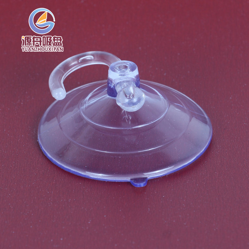 Transfronterizo transparente lechón gancho baño cocina azulejo vacío plástico lechón gancho PVC vidrio perforado lechón