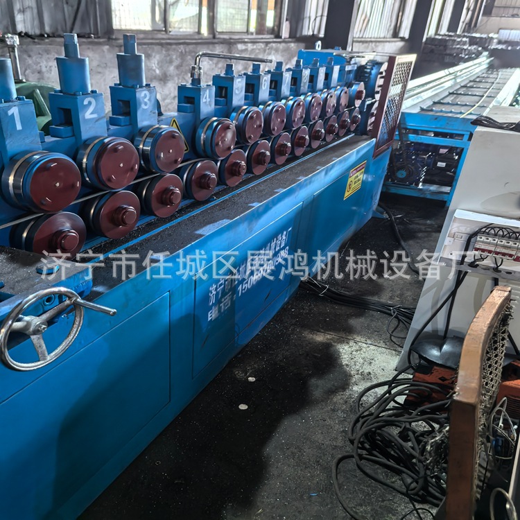 济宁展鸿高速压轮钢筋调直机 14型大型多轮调直飞剪切断机厂家
