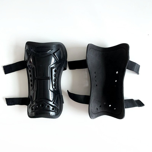 Adult-Size Football Shin Guards with Double Straps Reinforcement, Thickened Sports Protection Gear, Ultra-Light Shin Guards and Knee Guards