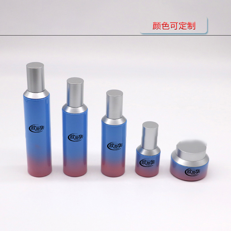 メーカー直供化粧品ガラス瓶精華液クリーム水乳液セットスキンケアアイクリーム瓶|undefined