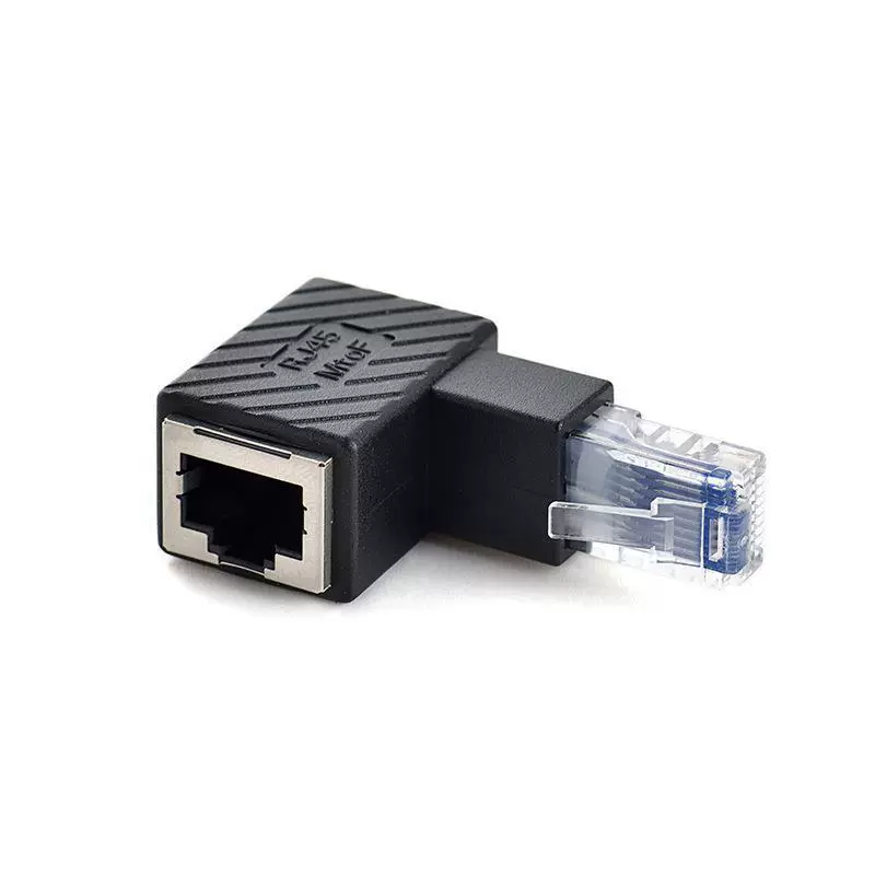 Сетевой кабель RJ45 удлинитель разворотный 90 градусов кабель RJ45 для широкополосного подключения, публичное удлинение соединения, штекер