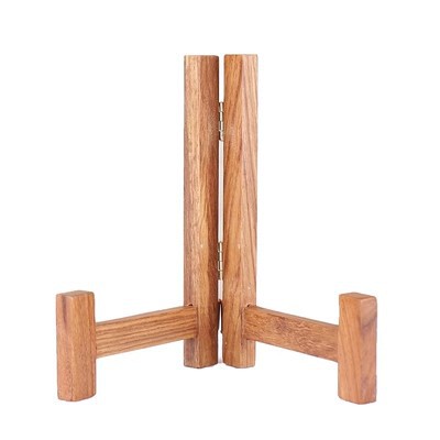 357g Special Rosewood Pu-erh Tea Brick Stand, Wooden Triangle Shelf Display Stand Base Accessory