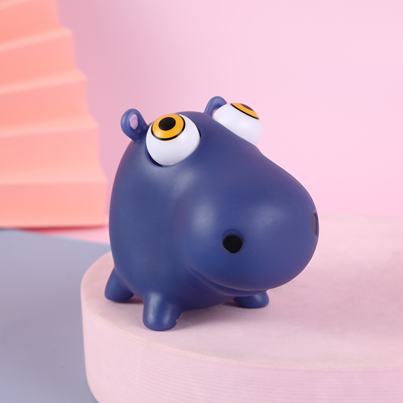 Explosión transfronteriza de dibujos animados ojos estallidos animales ojos apretando muñecas para descomprimir pellizcar