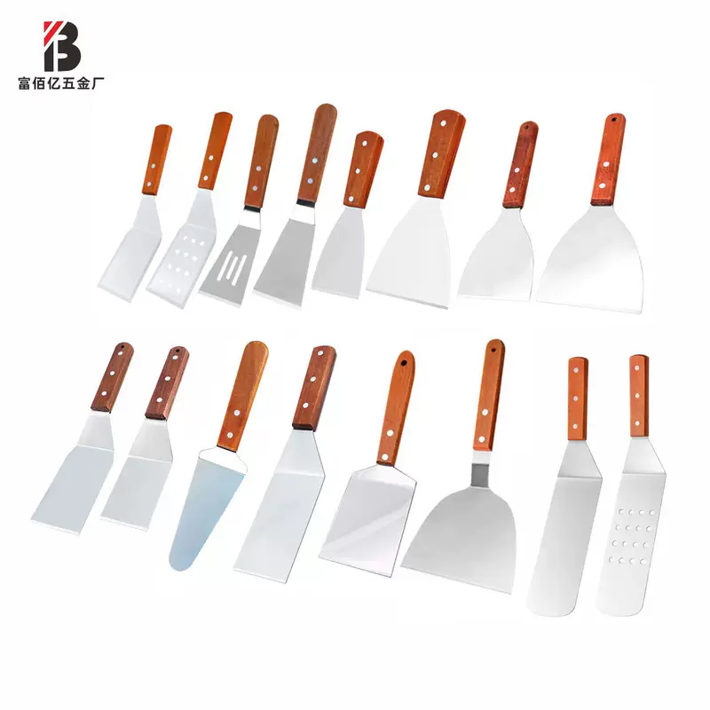 Заводская нержавеющая сталь барбекю лопата набор для улицыBBQ жарочная лопата утечка лопата туннель лопатка посуды