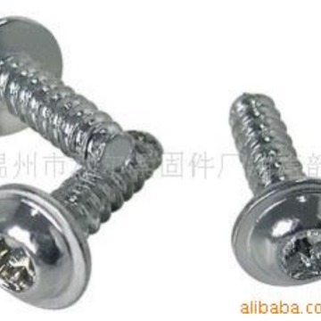 供应十字槽半圆头带垫自攻螺丝(图)