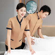 男女款保洁工作服夏季薄款女短袖酒店物业客房清洁阿姨专用工装