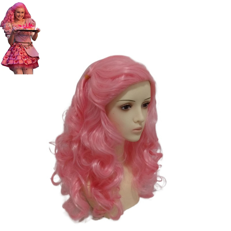 Descendants 4 Wig Descendants 4 Queen of Hearts Kids Anime Wig COS Pink Curly Hair Universal Descendants 4 Wig Descendants 4 Queen of Hearts Kids Anime Wig COS Pink Curly Hair Universal