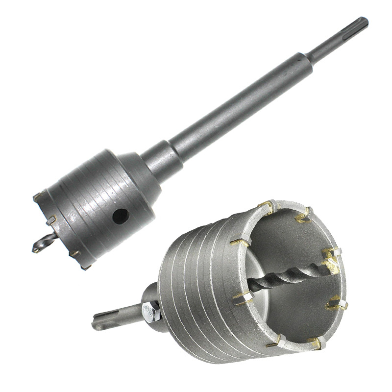 电锤冲击墙壁开孔器 砖墙打孔钻头 sds旋转锤击取芯钻头